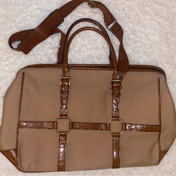 The Limited Handbags - “The Limited” Luggage / Tote / Carry On / Overnight  Bag.